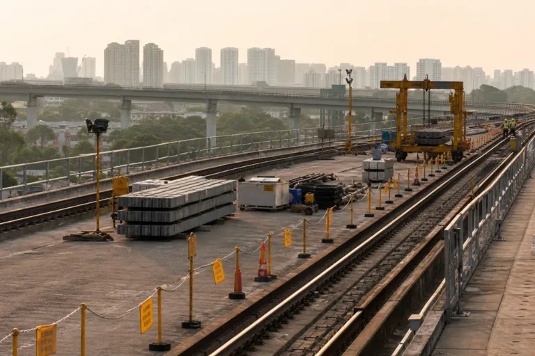 Older Lines, Longer Closures: How Singapore MRT Rail Renewal Works 2026 Are Changing Weekends
